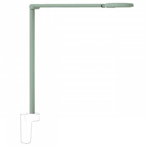 Table lamp Motus Flat, without base, tuneable white 8.55 W, 2.7-4k K, 835 lm, CRI&gt;90, Estate Green