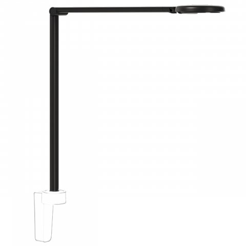 Table lamp Motus Flat, without base, tuneable white 8.55 W, 2.7-4k K, 835 lm, CRI&gt;90, black