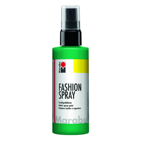Marabu Fashion-Spray per tessuti Bottiglia, 100 ml, menta (153)