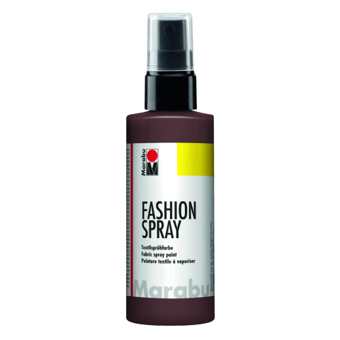 Marabu Fashion-Spray textile spray paint bottle, 100 ml, cacao (295)