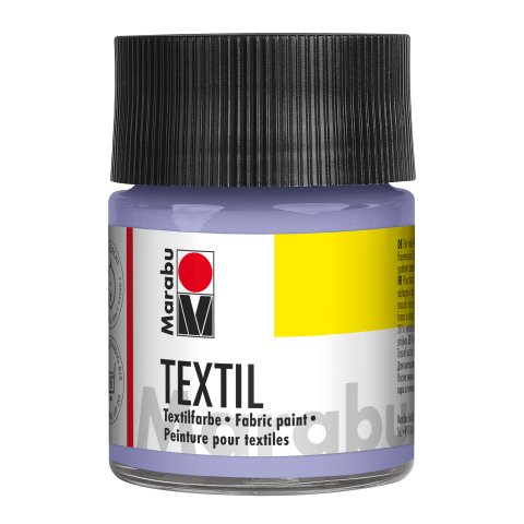 Colore Marabu Textil per tessuto Vetro 50 ml, lilla (035)