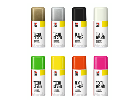 Comprar Spray de pintura para tela Marabu TextilDesign, lata 150 ml, dorada  (084) online | Modulor