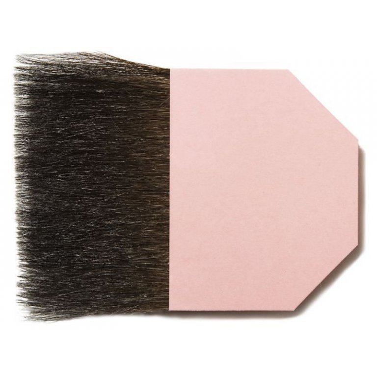 Gilder's tip brush, cardboard holder