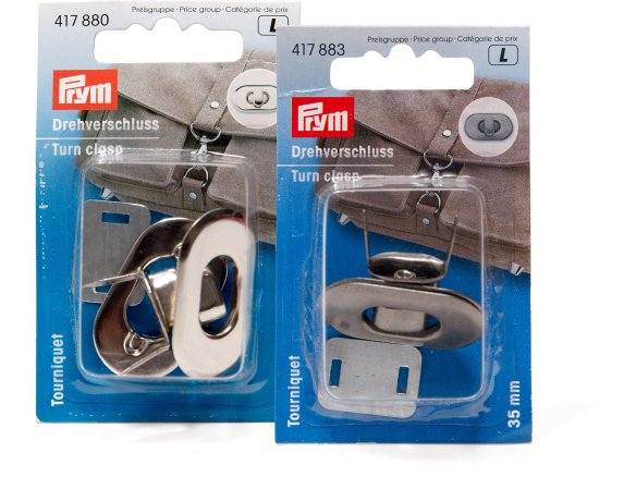 Prym turn clasp for bags