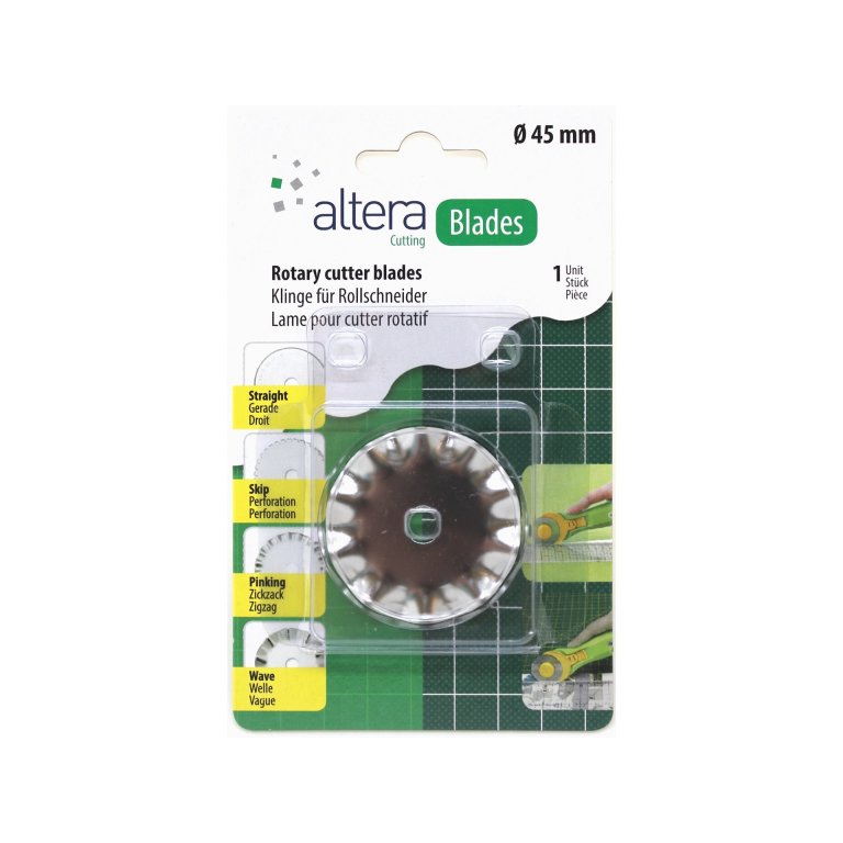 Altera replacement blade f. rotary cutter, wave