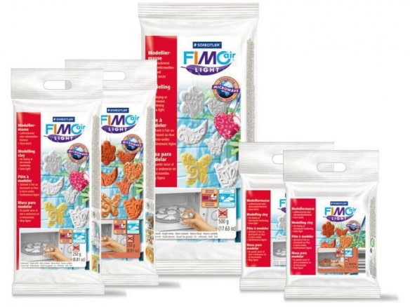 Fimo Air Light Microwave modelling clay, coloured