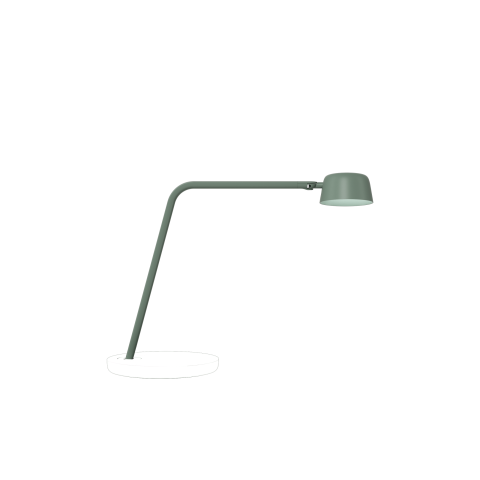 Tischleuchte Luxo Motus Table, dim to warm, o. Fuß 8.46 W, 2,7-4k K, 800 lm, CRI>90, Estate Green