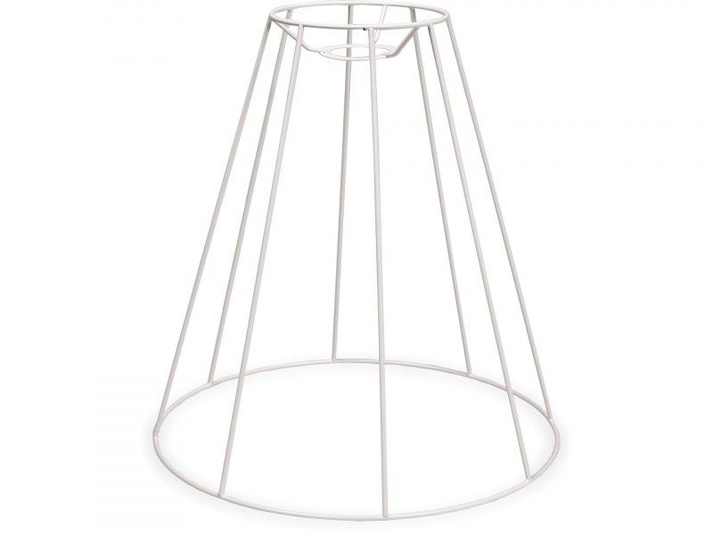 Lampshade Frame Round Conical, How To Make A Metal Lampshade Frame