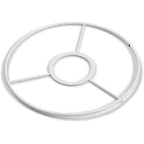 Cerchio per E14/E27, bianco, rotondo ø 150 x 3 mm