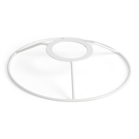 Fassungsring für E14/E27, weiß, rund ø 150 x 3 mm