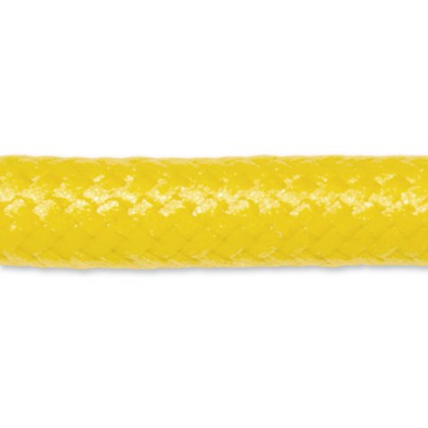 Cavo tessile rotondo 3 x 0,75mm², d = circa 7mm, giallo sole
