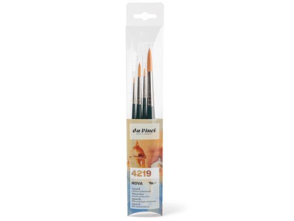 Da Vinci Aquarellpinsel Nova, Set 4219