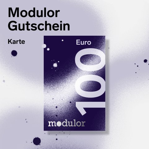 Modulor Voucher 100 EURO (card)