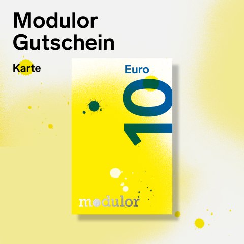 Modulor Voucher 10 EURO (card)