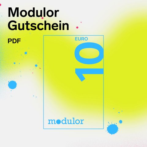 Modulor Gutschein 10 EURO (PDF)