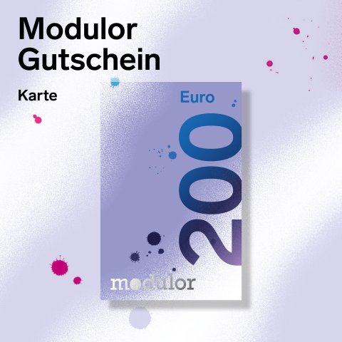 Modulor Voucher 200 EURO (card)