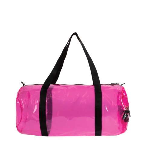 Domyos Black And Pink Gym Bag Shop Loqi Bag Weekender Transparent
