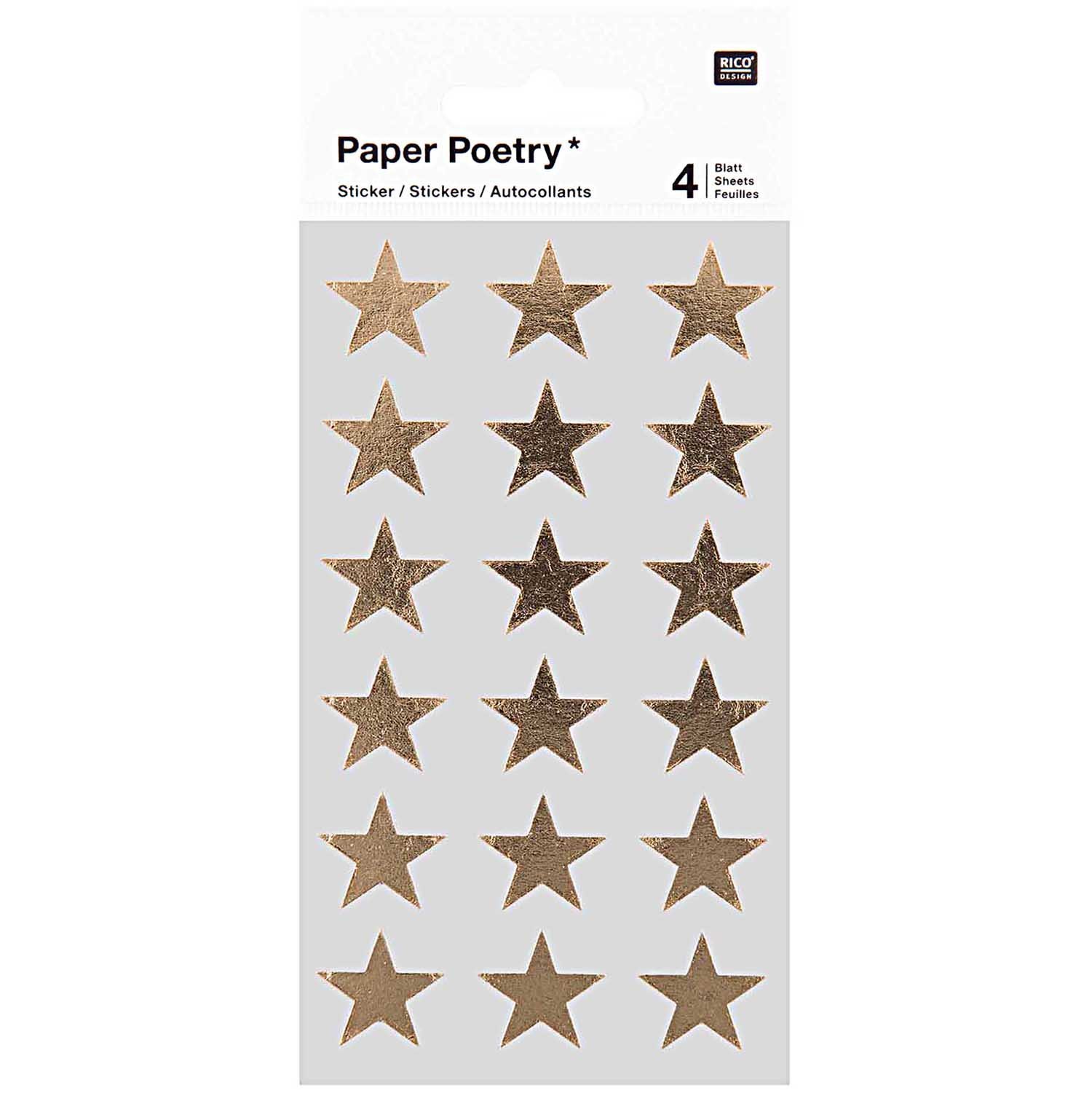 Sticker Paper Poetry Sterne online kaufen