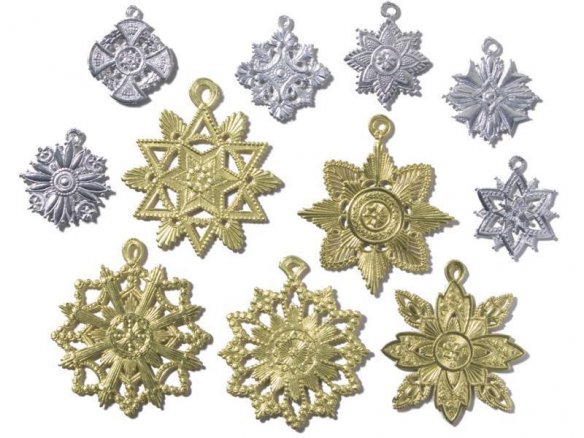 Condecoraciones de cartulina, troquel., gofradas