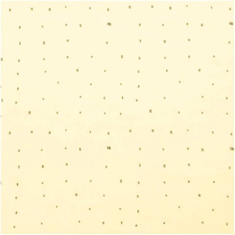 Stoffabschnitt, gemustert 50 x 140 cm, 130 g/m², Musselin, gelb Stiche
