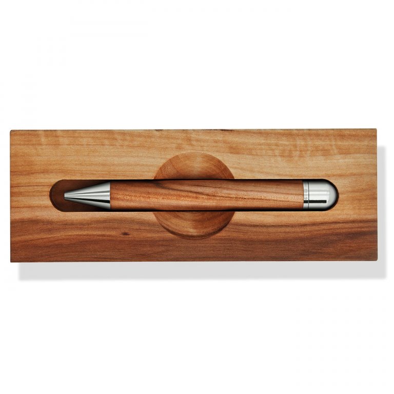 e+m Wood-in-Wood ballpoint pen