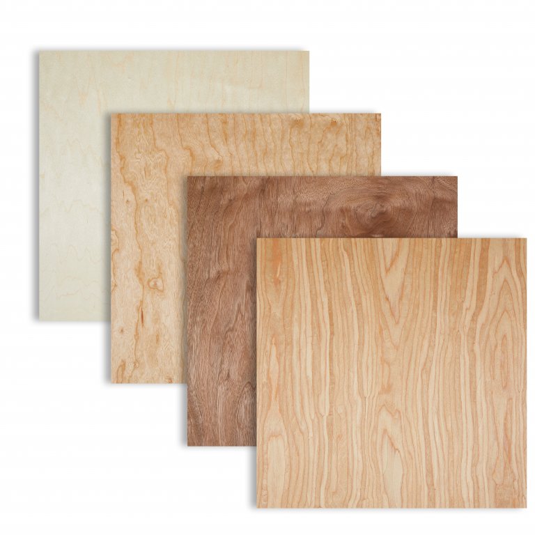 10 Bogen Microwood Echtholz-Furnierpapier beidseitig 300 x 210 mm 