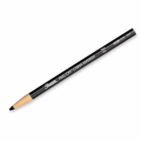 Penna multiuso Sharpie China Marker con filettatura peel-off, nero