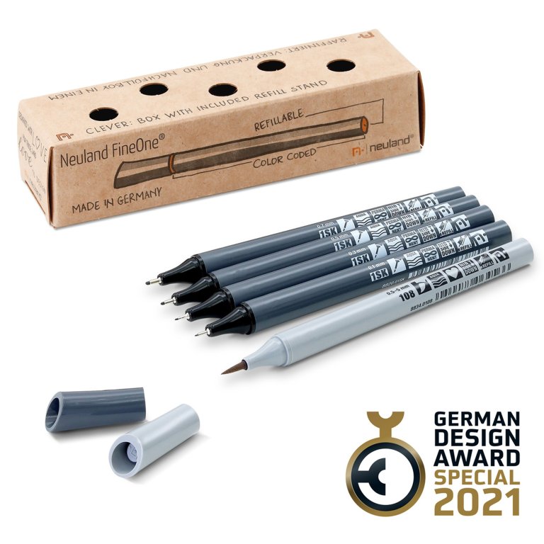 Neuland FineOne Sketch + Shade Set No. 19