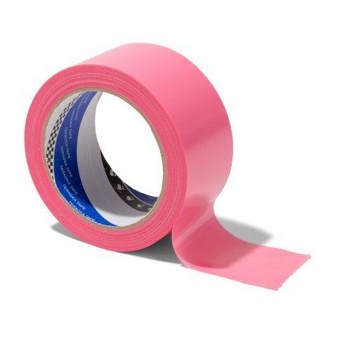 Teraoka Klebeband mit Gewebe P-Cut Nr. 4140 50 mm x 25 m, s = 0,15 mm, pink