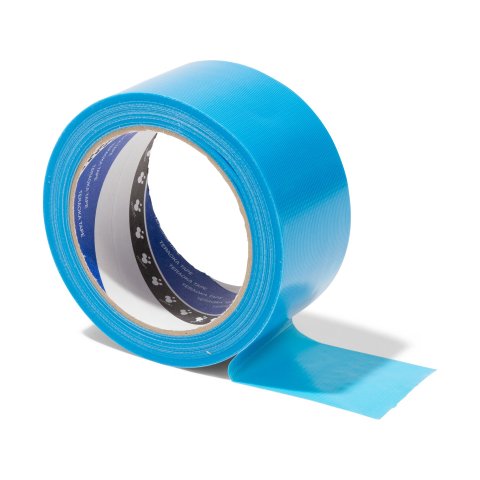 Teraoka Klebeband mit Gewebe P-Cut Nr. 4140 50 mm x 25 m, s = 0,15 mm, blau