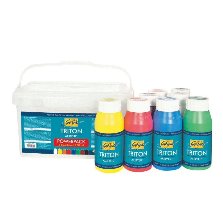 Kreul Acrylfarbe Triton Acrylic Liquid, Set