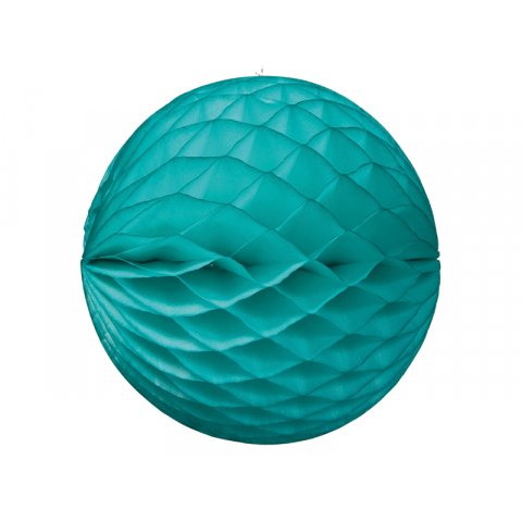 Modulor honeycomb paper decoration, ball ø 200 mm, mint