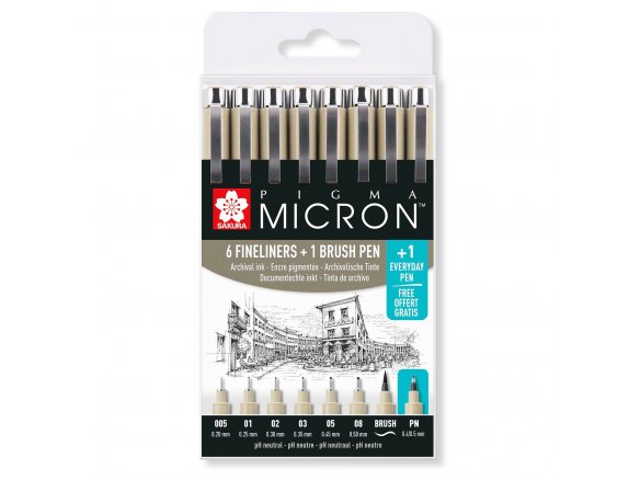 Sakura Pigma Micron fineliner set