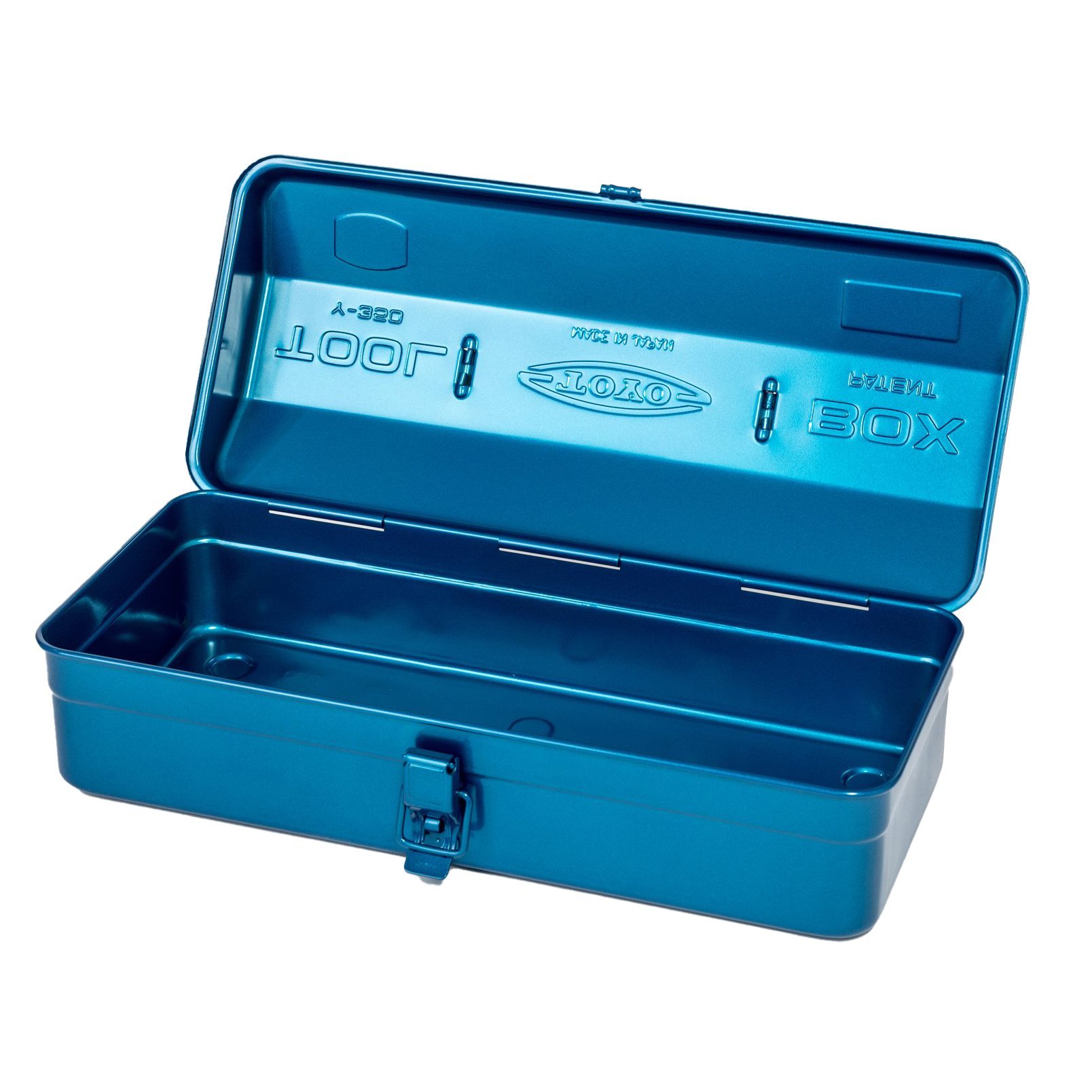Toyo Steel Werkzeugkiste Tool Box Y-350 350 x 110 x 150 mm, Stahlblech  schwarz