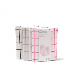 Paper Poetry flat bottom bag, checkered S