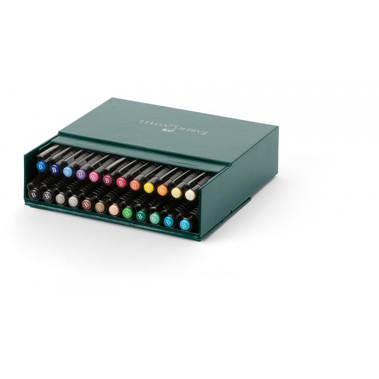 Buy Faber-Castell Pitt artist pen, brush, coloured online at Modulor
