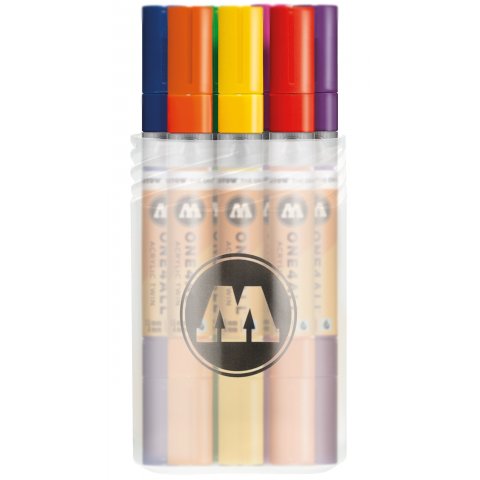 Molotow vernice marcatore One4all acrilico Twin, set di 12 Kit principale 1