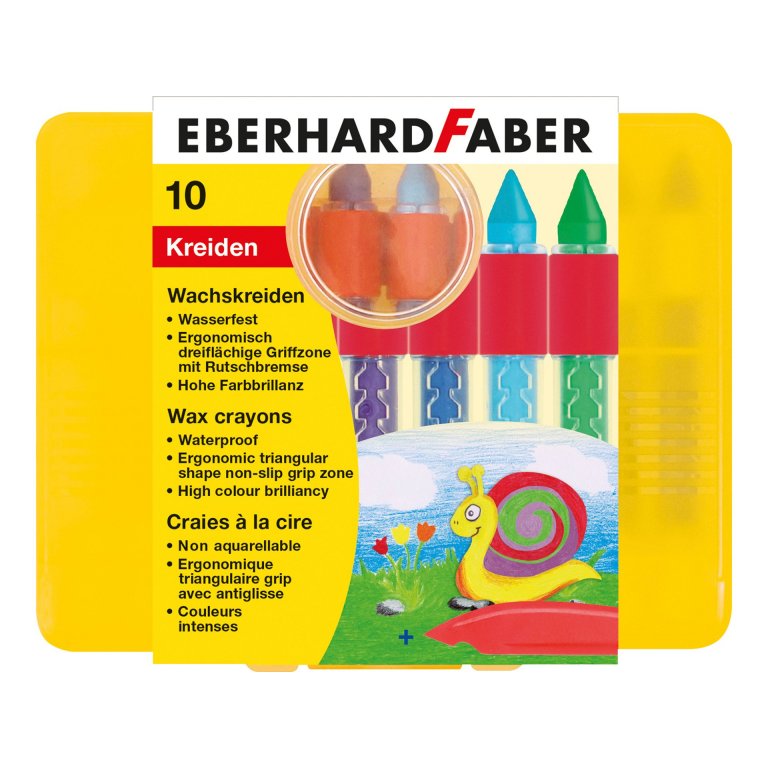 Eberhard Faber Wachsmalkreide Wasserfest Set