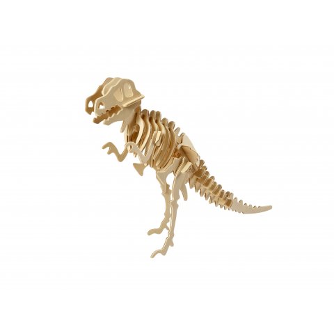 3D Holzbausatz Dinosaurier, 33 x 23 cm, Sperrholz, natur