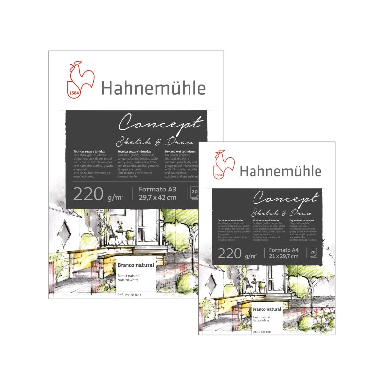 Hahnemühle Tampone universale Concept, 220 g/m²
