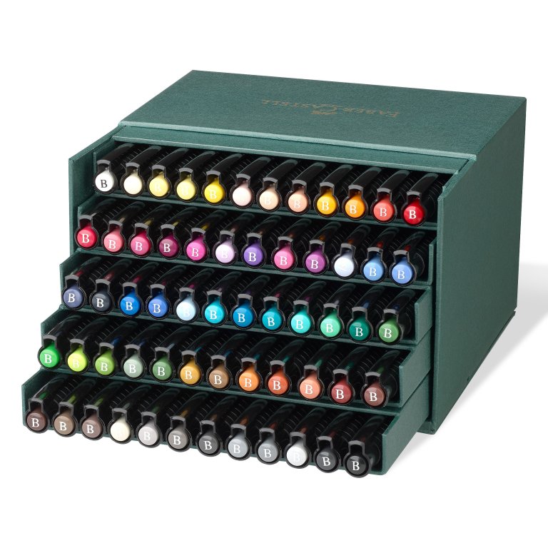 Faber-Castell Pitt Artist Pen B, set de 60