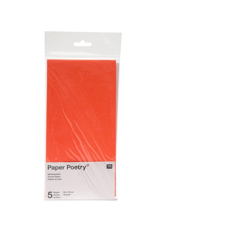 Paper Poetry Seidenpapier Neon