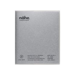 Hightide calendario mensual cerca de 15 meses, 2026/2027, 105 x 125 mm, costura, gris (0378)