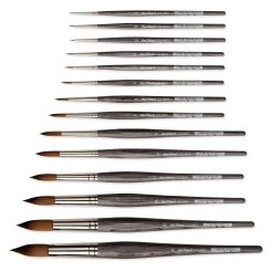 Da Vinci watercolor brush Colineo, round