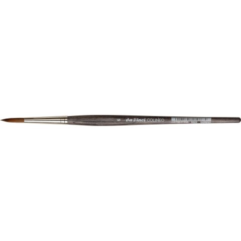 Da Vinci Aquarellpinsel Colineo, rund Serie 5522, Synthetik, extra feine Spitze, Gr. 6