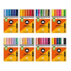 Molotow vernice marcatore One4all acrilico Twin, set di 6