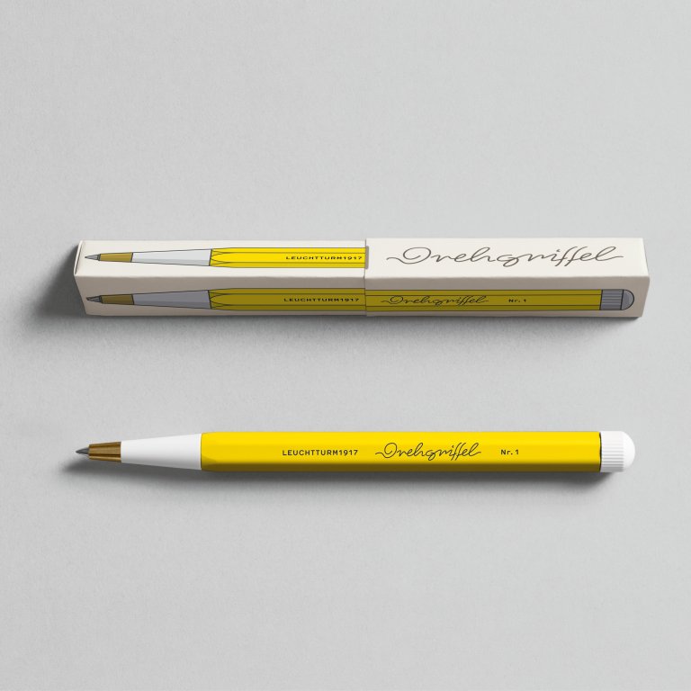 Leuchtturm Kugelschreiber Drehgriffel