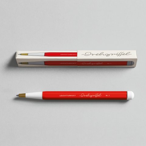 Bolígrafo Faro Twist Pen Color del barril rojo