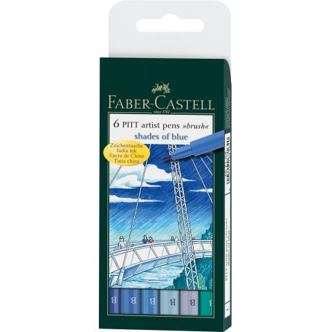 Faber-Castell Pitt Artist Pen Lettering – 8er Set Rosatöne + 8er Starter-Set