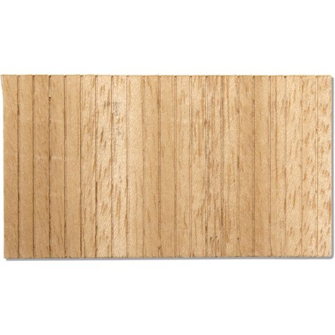 Tavolette di legno Abachi scanalate 2.0 x 100 x 1000 mm, s=3.0 mm